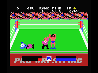 Champion Pro Wrestling screenshot 5 for MSX